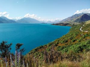 New Zealand Wellness Travel, Queenstown South Island Lake and Mountain Road